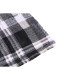 ARDESTO Flannel blanket, 200x220cm, grey check, 100% polyester (ART0102PB)
