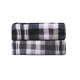 ARDESTO Flannel blanket, 200x220cm, grey check, 100% polyester (ART0102PB)