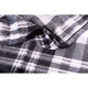 ARDESTO Flannel blanket, 200x220cm, grey check, 100% polyester (ART0102PB)