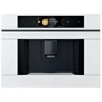 Bosch Кофемашина встраиваемая, 2.4л, зерно+мол., автомат.капуч, LED-дисплей, белый (CTL7181W0)