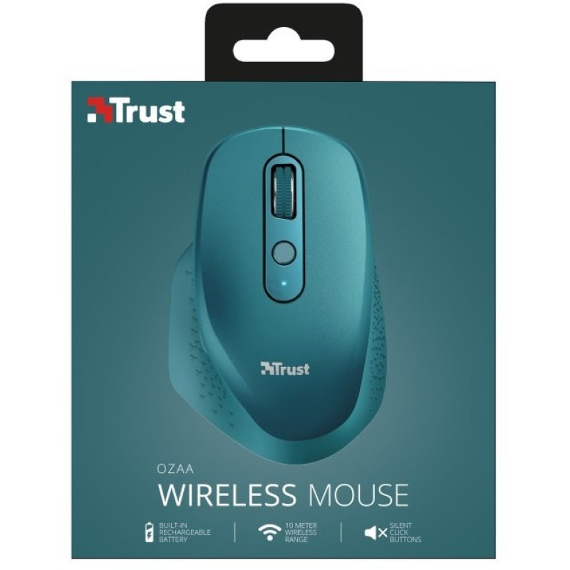 Trust Mouse OZAA RECHARGEABLE WL Blue (24034_TRUST)