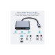 Концентратор Dynamode USB-C 3-in-1 1xHDMI 4K + 1xUSB 3.0 + 1xUSB-C PD 87W (Multiport USB-C 3-in-1 dark grey)