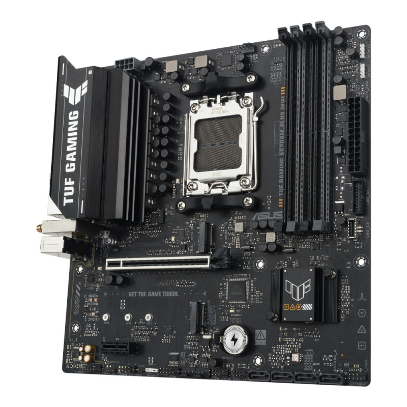 ASUS Motherboard TUF GAMING A620AM-PLUS WIFI sAM5 A620 4xDDR5 HDMI DP WiFi BT mATX (90MB1MZ0-M0EAY0) ASUS Motherboard TUF GAMING A620AM-PLUS WIFI sAM5 A620 4xDDR5 HDMI DP WiFi BT mATX (90MB1MZ0-M0EAY0)