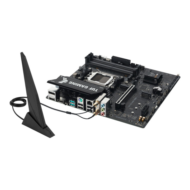 ASUS Motherboard TUF GAMING A620AM-PLUS WIFI sAM5 A620 4xDDR5 HDMI DP WiFi BT mATX (90MB1MZ0-M0EAY0) ASUS Motherboard TUF GAMING A620AM-PLUS WIFI sAM5 A620 4xDDR5 HDMI DP WiFi BT mATX (90MB1MZ0-M0EAY0)