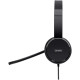 Lenovo Гарнитура ПК стерео On-ear 100, USB, 1.8м, черный (4XD0X88524)