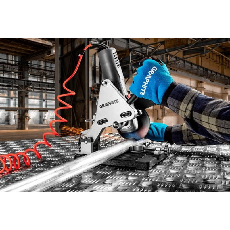 Graphite Angle grinder stand, disc diameter 115/125mm, swivel vice (56H650)