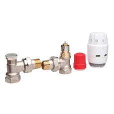 Danfoss Thermostatic set RAS-C2+RA-N+RLV-S, 1/2 , RA, angled (013G2219)