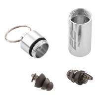 2E Tactical Protective earplugs Switch EP1 Black with a switch, size M, NRR 22/14 dB, passive (2E-EPWS1MBK)