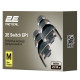 2E Tactical Protective earplugs Switch EP1 Black with a switch, size M, NRR 22/14 dB, passive (2E-EPWS1MBK)