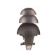 2E Tactical Protective earplugs Switch EP1 Black with a switch, size M, NRR 22/14 dB, passive (2E-EPWS1MBK)