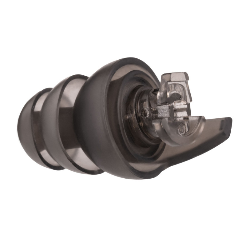 2E Tactical Protective earplugs Switch EP1 Black with a switch, size M, NRR 22/14 dB, passive (2E-EPWS1MBK)