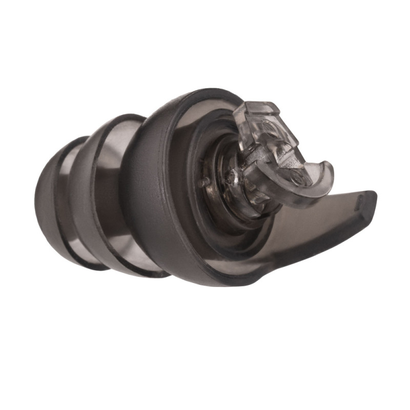 2E Tactical Protective earplugs Switch EP1 Black with a switch, size M, NRR 22/14 dB, passive (2E-EPWS1MBK)