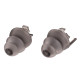 2E Tactical Protective earplugs Switch EP1 Black with a switch, size M, NRR 22/14 dB, passive (2E-EPWS1MBK)