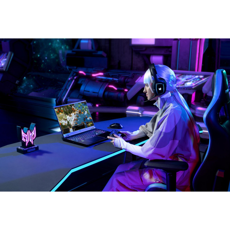 Acer Ноутбук Predator Helios 18 PH18-72 16" WQXGA, Intel i9-14900HX, 32GB, F4TB, NVD4090-16, Lin (NH.QRSEU.001)