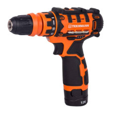 TEKHMANN Screwdriver-drill TCD-12/2 DFR 12V 2x2A-h 20Nm 350-1500rpm 1.1 kg (853784)