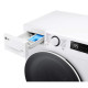 LG washer-dryer front load, 9(5)kg, 1200, A, 48сm, display, steam, invertor, white (F2R5FG0W)