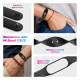 Ремінець до фітнес браслета Armorstandart комплект 3шт Xiaomi Mi Band 7/6/5 New Style Utility (ARM75069)