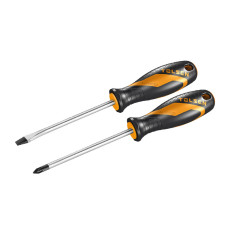 Tolsen Ergo screwdrivers set of 2, SL, PH, 100mm (20182)