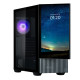 Zalman Корпус Z10 DS, без БЖ, 2xUSB3.0, 1хUSB Type-C, 2х120мм, 1x120мм ARGB, TG Side Panel, ATX, Monitor, чорний (Z10DSBLACK)