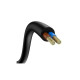 Зарядное устройство Baseus 2xUSB-C 65W + 2xUSB GaN + cable USB-C to USB-C 100W 1.0m black (CCGP040101)