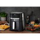Tefal OBH Nordica air fryer EasyFry&Grill, 1550W, bowl-4.2l, sensorecontrol, plastic, black (AG5058S0)