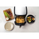 Tefal OBH Nordica air fryer EasyFry&Grill, 1550W, bowl-4.2l, sensorecontrol, plastic, black (AG5058S0)