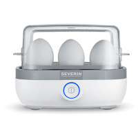 Beurer Severin egg cooker 420W, electronic control, for 6 eggs, sound., signal, plastic, white (EK3164)