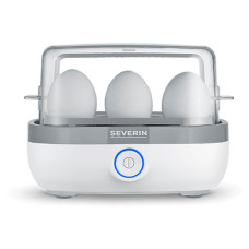 Beurer Severin egg cooker 420W, electronic control, for 6 eggs, sound., signal, plastic, white (EK3164)