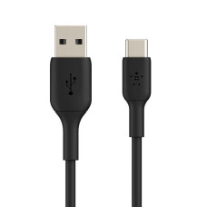 Belkin сable USB-A > USB-C charge/data, 0.15m, Type-C, PVC, black (CAB001BT0MBK)