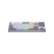 Клавиатура Hator Rockfall 3 Mecha TKL QMK/VIA Orange Wireless White (HTK851UA)