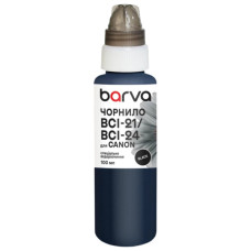 Чернила Barva Canon BCI-21/BCI-24, 100 мл, special, water-soluble, Black (C24-280)