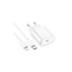 Зарядное устройство HOCO C109A USB-C PD20W + cable USB-C to Lightning white (6942007656665)