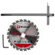 Einhell Cordless circular saw Einhell TP-CS 18/165 Li BL-Solo 18V 4200rpm 165x20mm 2.9kg without battery and ZP (4331230)