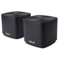 ASUS Маршрутизатор ZenWiFi XD4 2PK PLUS black AX1800 1xGE LAN 1x1GE WAN WPA3 OFDMA MESH (90IG07M0-MO3C30)