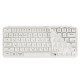 Keychron Клавіатура мембрана B1 Pro, USB/WL/BT, ivory white (B1P-K8-UA)