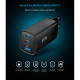 Зарядное устройство Armorstandart 2xUSB-C + 1xUSB 67W GaN black (ARM88384)