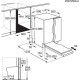 Electrolux Electrolux dishwasher built-in, 14sets, A, 60cm, display, invertor, 3 basket, ComfortLift, black (E82LX520T)