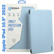 Чехол для планшета BeCover Tri Fold Soft TPU mount Apple Pencil Apple iPad 10.9" 2022/24/11" 2025 Light Blue (708464)