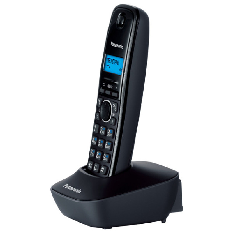 Panasonic DECT KX-TG1611UAH Black Grey