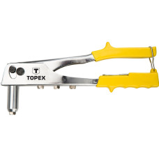 Topex Riveter, rivet 2.4,3.2,4.0,4.8mm, 255mm (43E707)