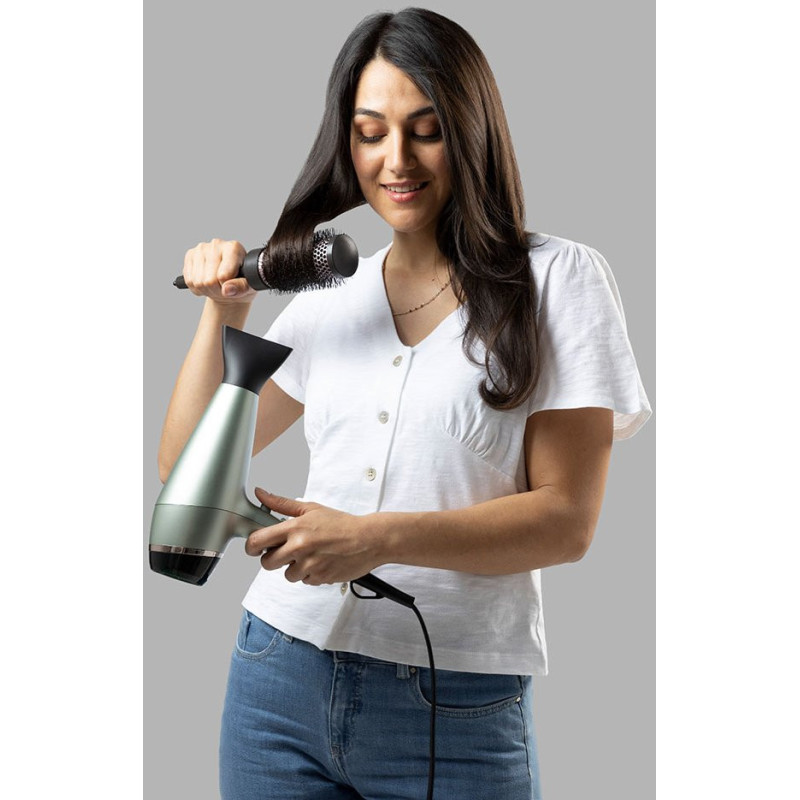 Remington Фен Botanicals, 2300Вт, режимов-3, дифузор, иониз-я, хол. обдув, мятный (AC5860)