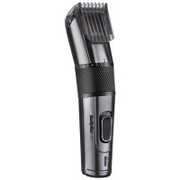 BaByliss Машинка для стриження, мережа+акум., вібраційний мотор, насадок-1, тример, кейс, титан.напил., чорний (E978E)