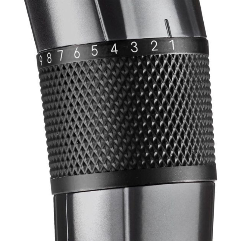 BaByliss E978E, Hair clipper, 2 attachments, precision trimmer, case, black