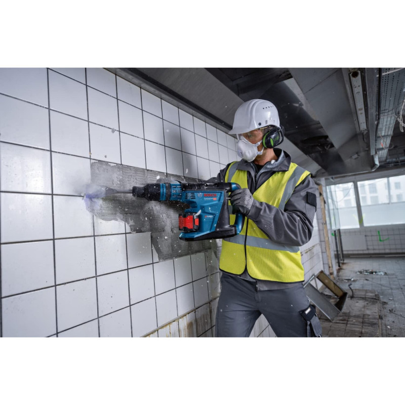 Bosch Cordless Rotary Hammer GBH 18V-40 C BITURBO, 18 V, SOLO (0.611.917.120)