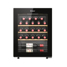 Candy Wine cooler, 63x45.6х47.5, ref.-73L, 1 zone, bottles -23, ST, display, black (CWC023)
