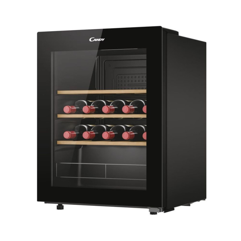 Candy Wine cooler, 63x45.6х47.5, ref.-73L, 1 zone, bottles -23, ST, display, black (CWC023)