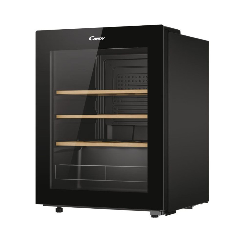 Candy Wine cooler, 63x45.6х47.5, ref.-73L, 1 zone, bottles -23, ST, display, black (CWC023)