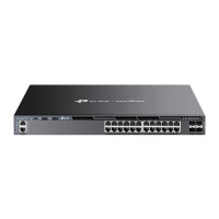TP-Link Коммутатор SG6428XHP 24xGE (24xPoE), 4xSFP+, 720Вт, Управляемый L3
