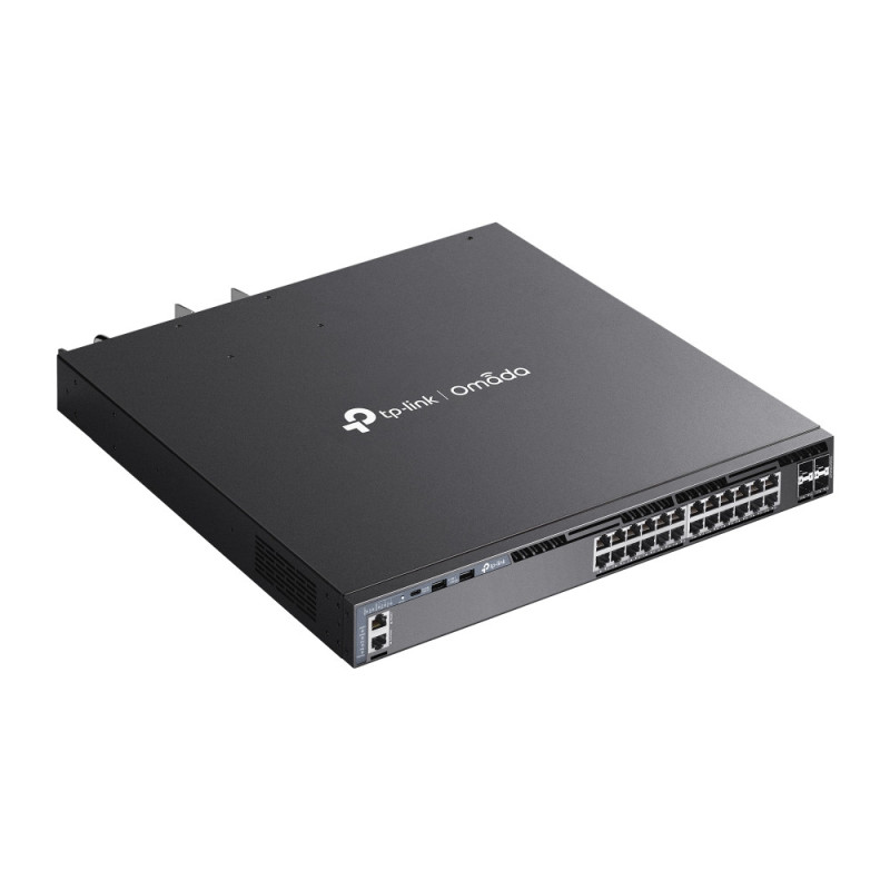 TP-Link Комутатор SG6428XHP 24xGE (24xPoE), 4xSFP+, 720Вт, Керований L3