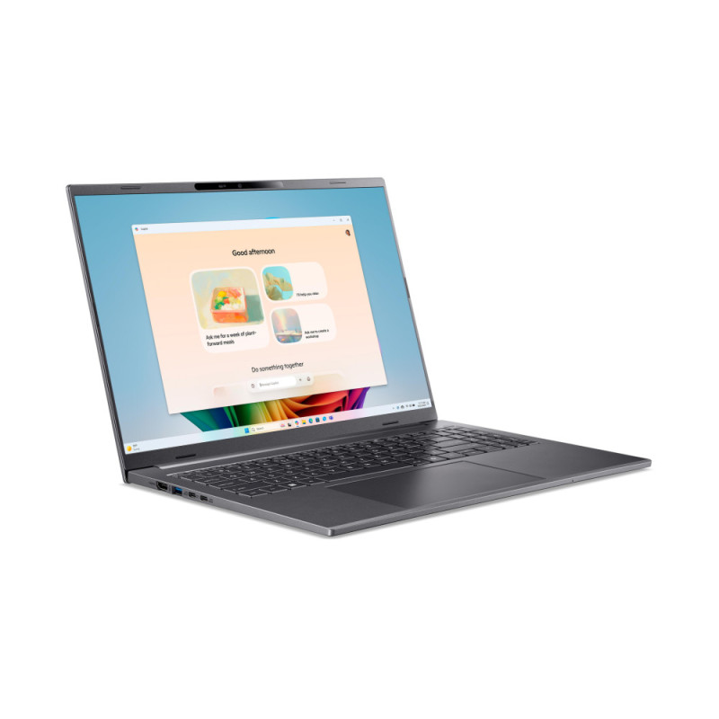 Acer Ноутбук Aspire 16 A16-11M 16" WUXGA IPS, Quallcomm X X1-26-100, 32GB, F1TB, UMA, Win11, сірий (NX.J81EU.003)